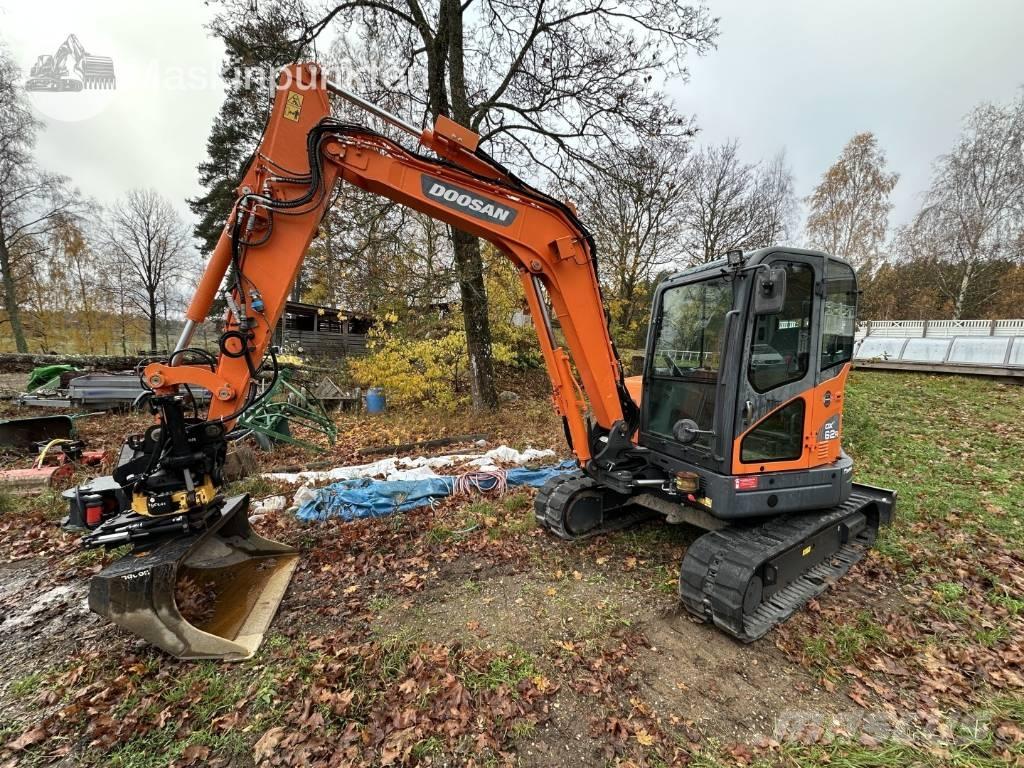 Doosan DX 62 R Mini bagri <7t