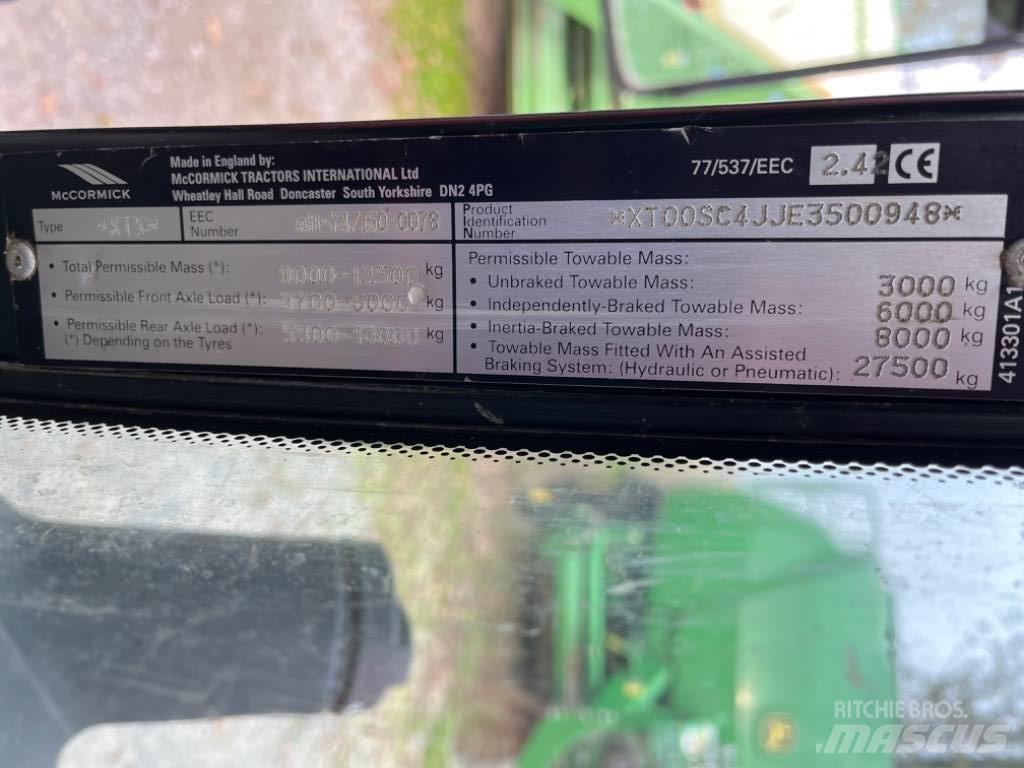 McCormick XTX 200 Traktorji