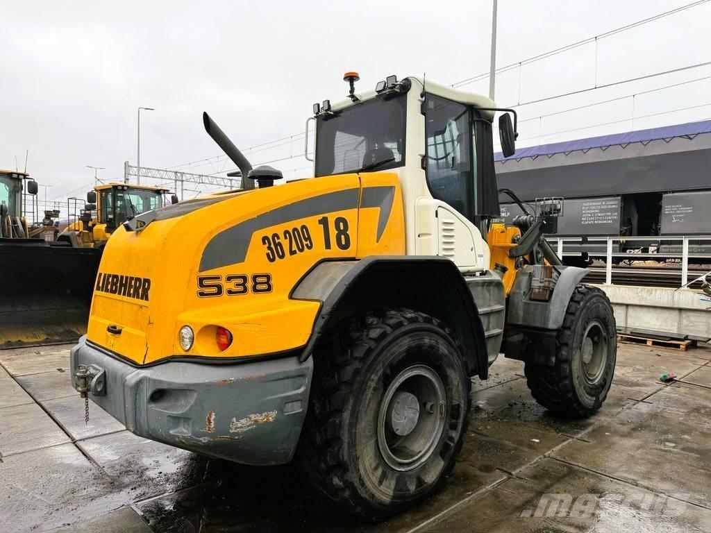 Liebherr L 538 Kolesni nakladalci