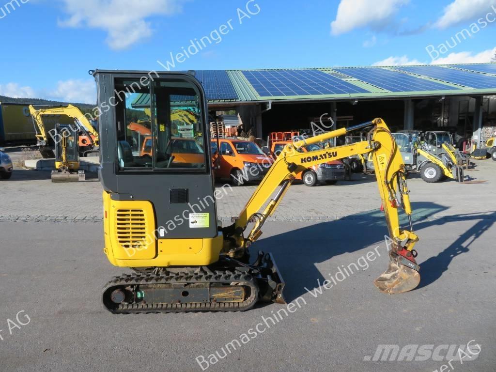 Komatsu PC 16 R-3HS Mini bagri <7t