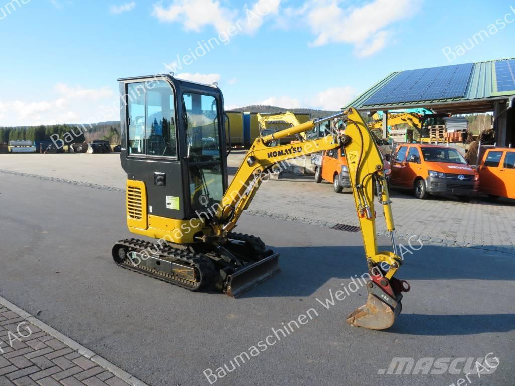 Komatsu PC 16 R-3HS Mini bagri <7t