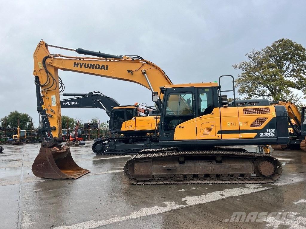 Hyundai HX220L Bagri goseničarji