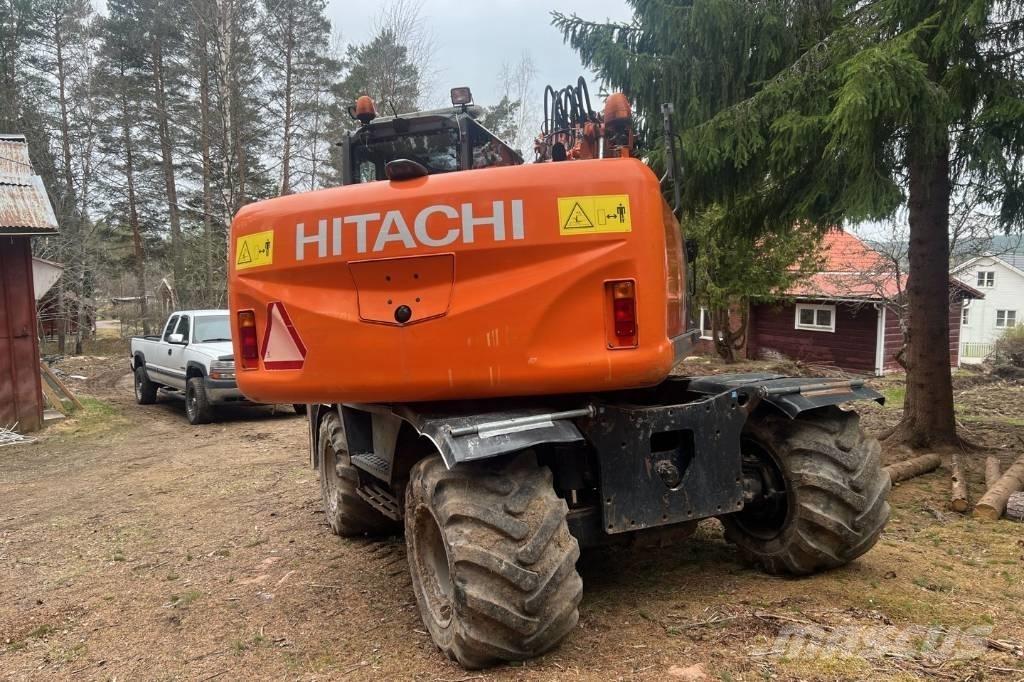Hitachi ZX 140 W-3 Bagri na kolesih