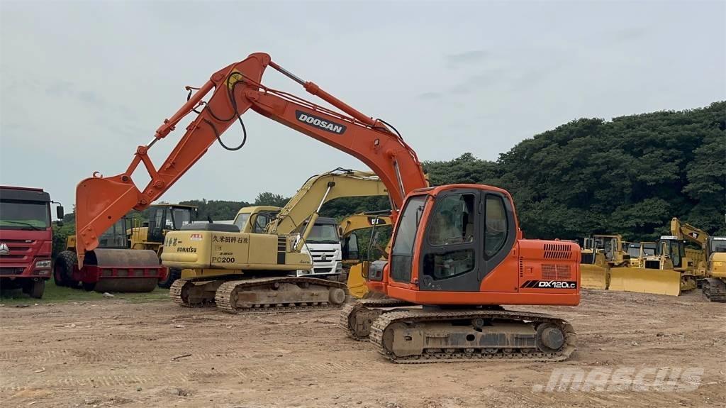 Doosan DX 120 Bagri goseničarji