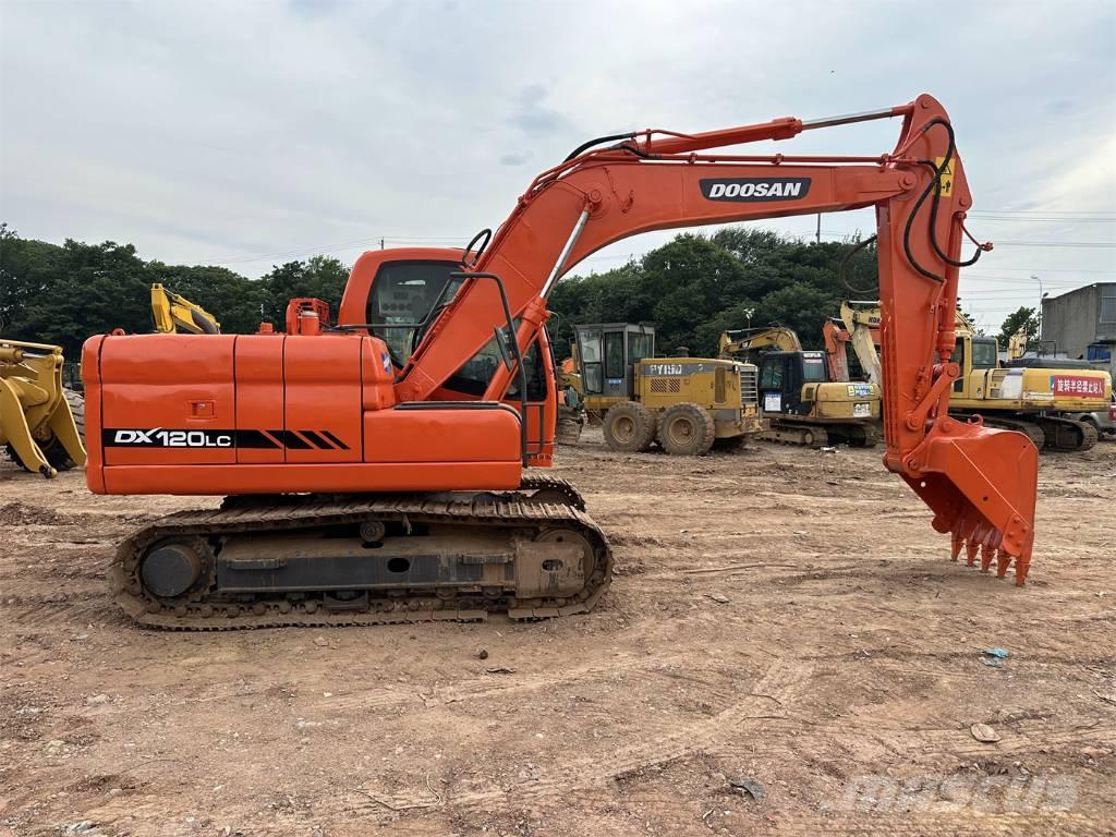 Doosan DX 120 Bagri goseničarji