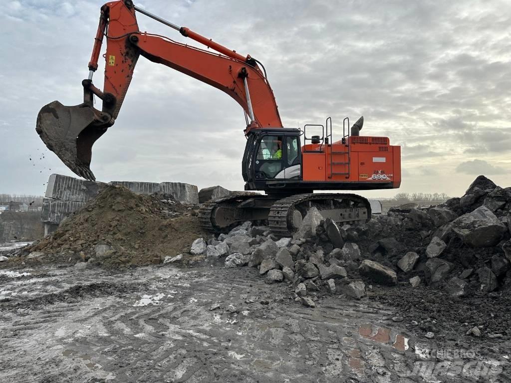 Hitachi ZX690 LCR - 6 Bagri goseničarji