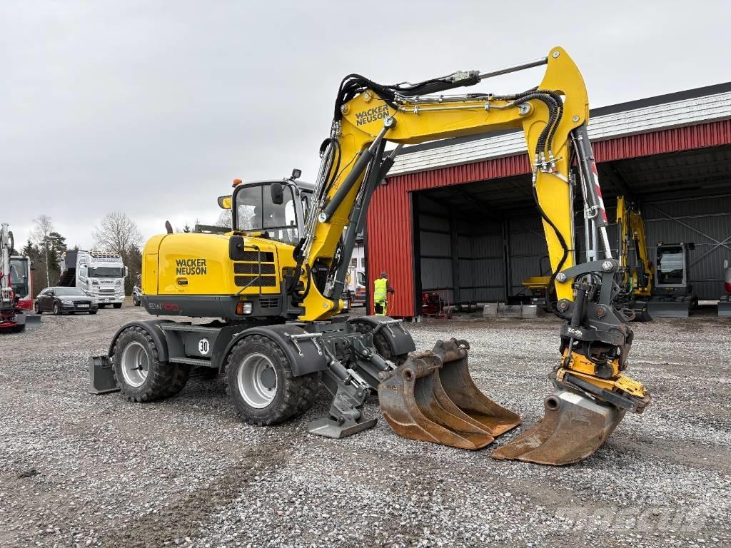 Wacker Neuson EW100 Bagri na kolesih