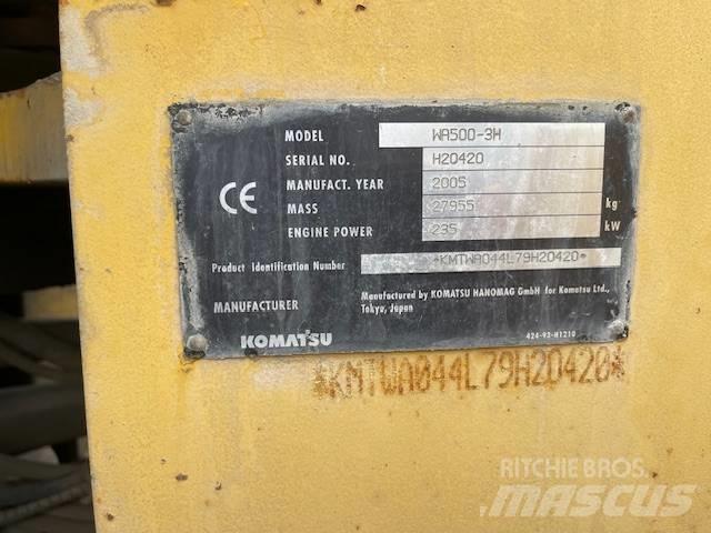 Komatsu WA 500-3H Kolesni nakladalci