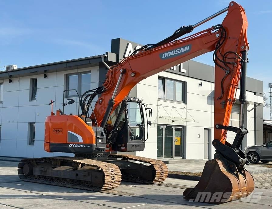 Doosan DX 235 LCR Bagri goseničarji