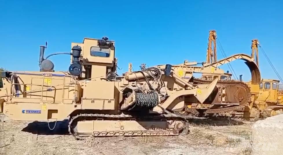 Tesmec TRS1150B Freze za kopanje jarkov Trenčerji
