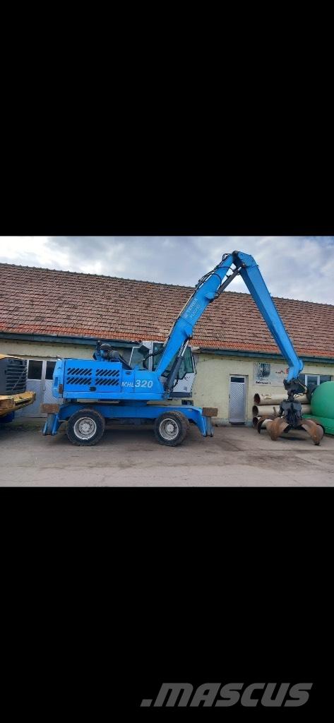 Fuchs MHL 320 Bagri na kolesih