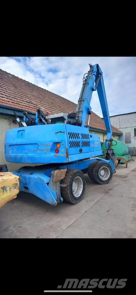 Fuchs MHL 320 Bagri na kolesih