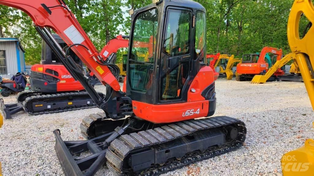 Kubota U 55-4 Mini bagri <7t