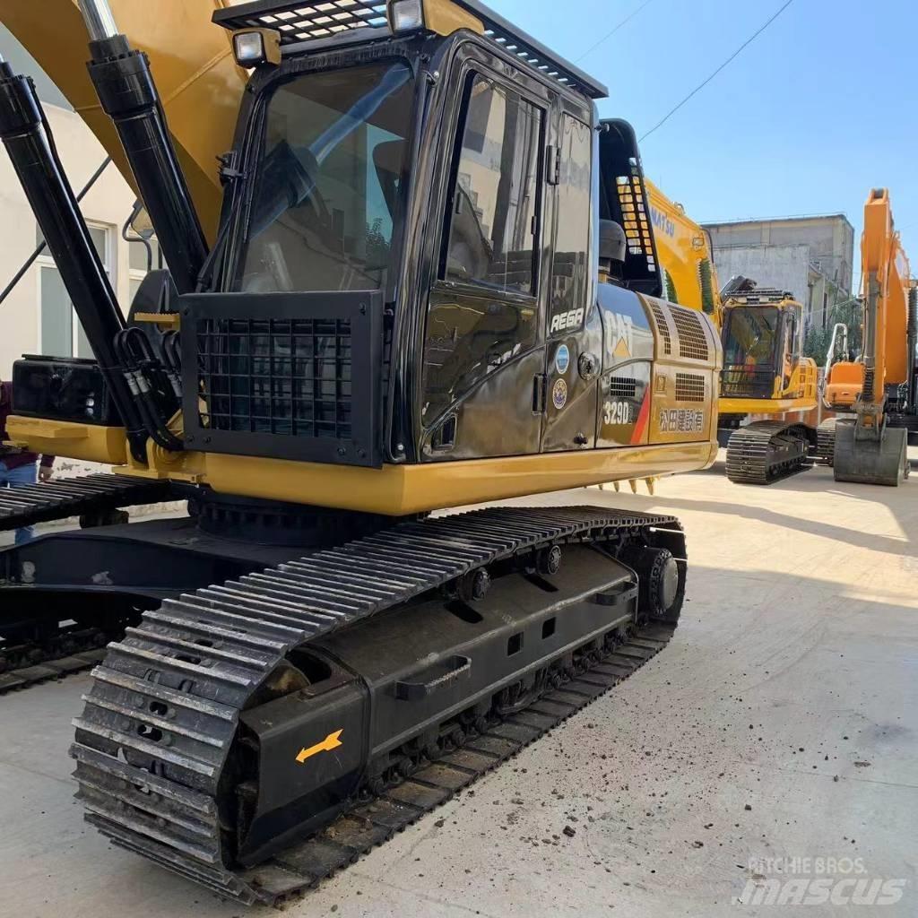 CAT 329E Bagri goseničarji