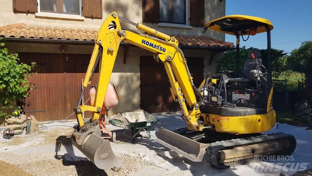 Komatsu PC24MR-5 Mini bagri <7t