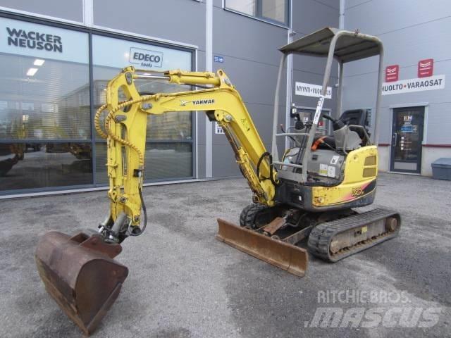 Yanmar Vio 17 Mini bagri <7t
