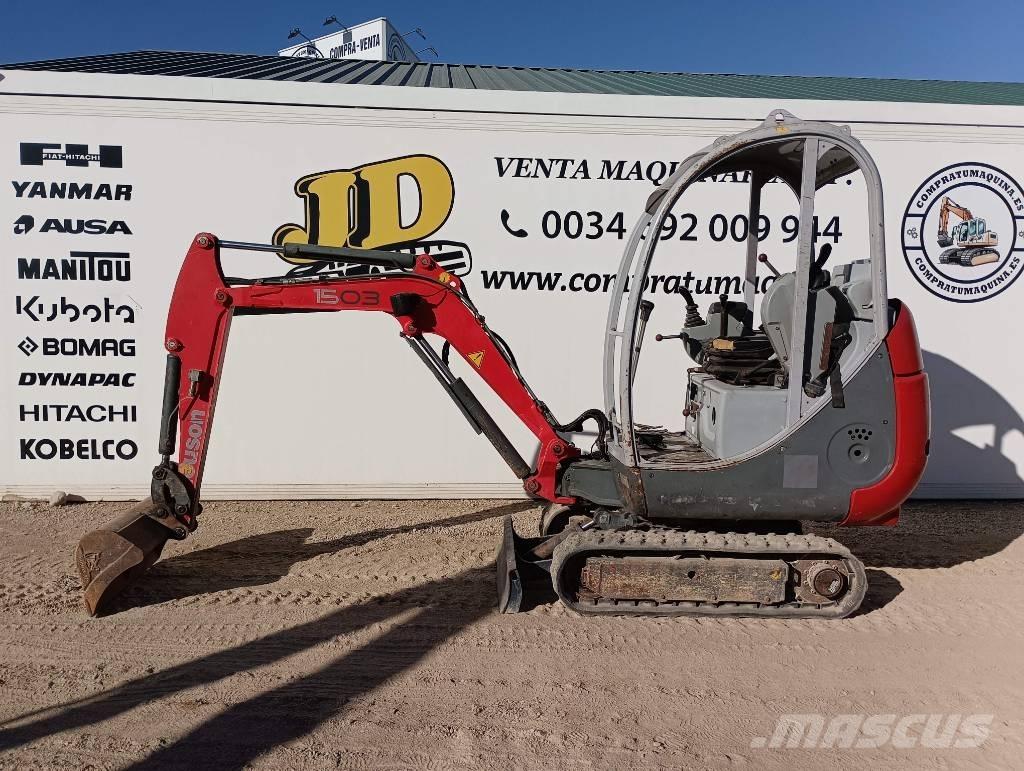 Neuson 1503 RD Mini bagri <7t