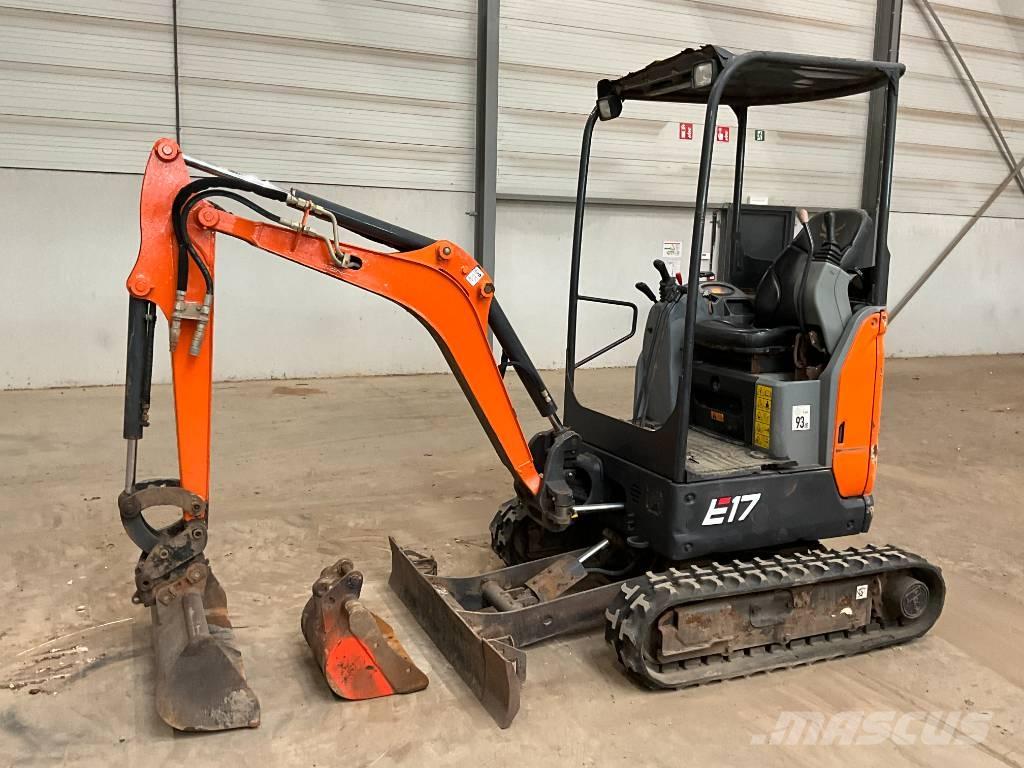 Doosan DX 17 Z Mini bagri <7t