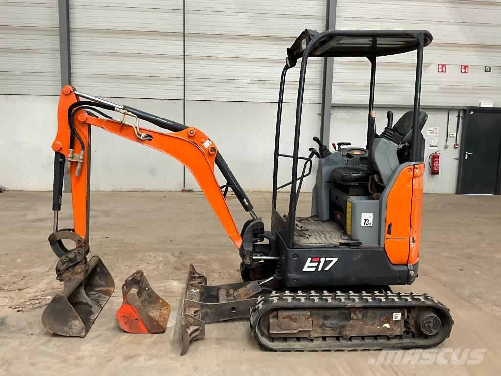 Doosan DX 17 Z Mini bagri <7t