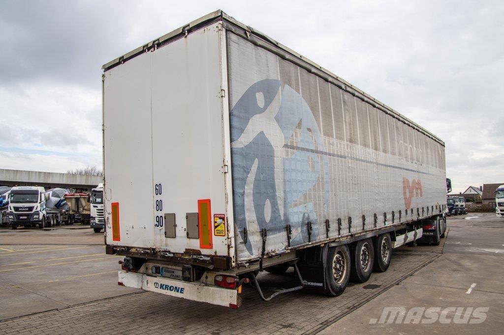 Krone SD 27 Polprikolice s ponjavo