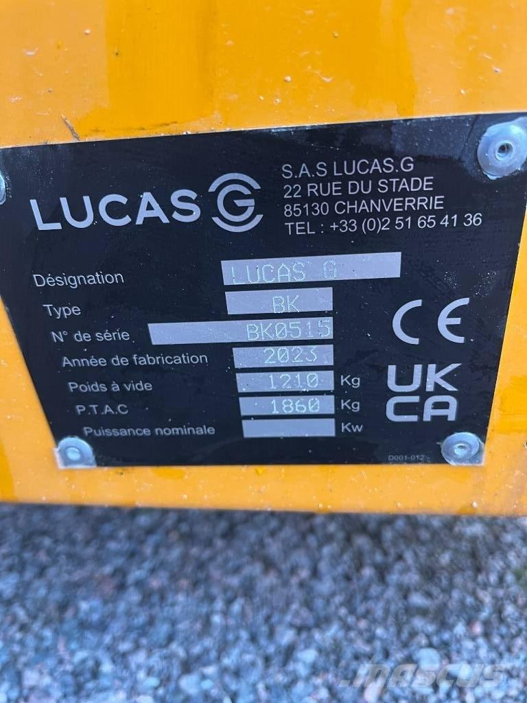 Lucas Raptor BK Rezač za bale, oprema za rezanje in odvijanje bal