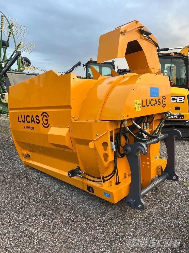 Lucas Raptor BK Rezač za bale, oprema za rezanje in odvijanje bal