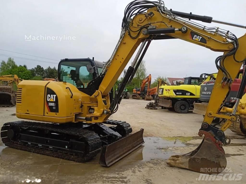CAT 308E2CR Bagri goseničarji