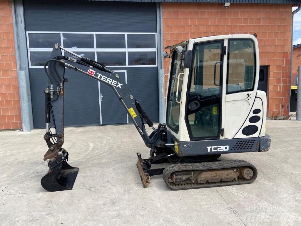 Terex TC 20 Mini bagri <7t
