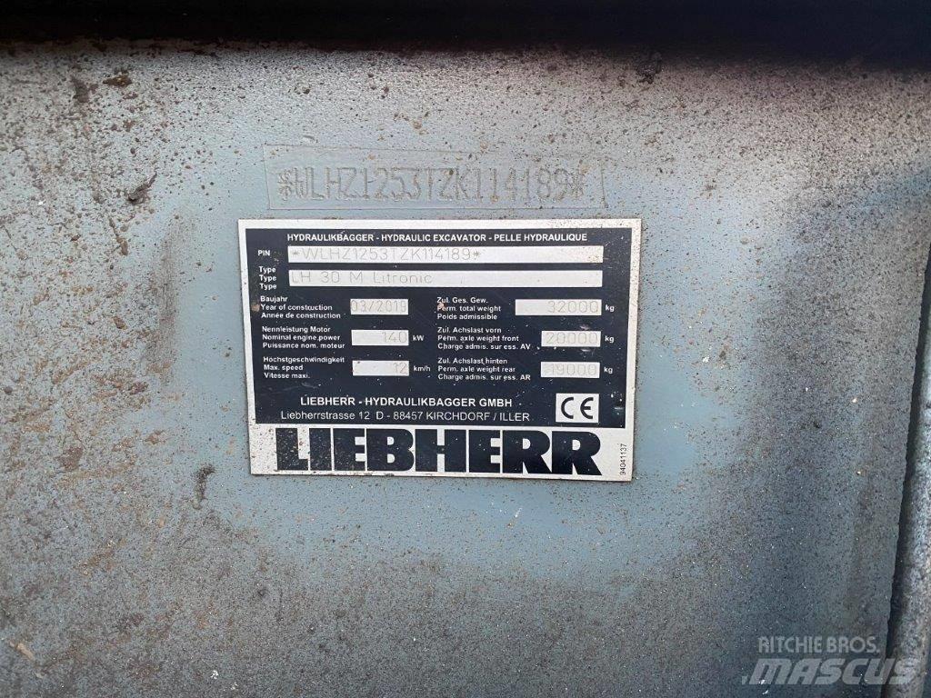 Liebherr LH 30 M Bagri za prekladanje primarnih/sekundarnih surovin