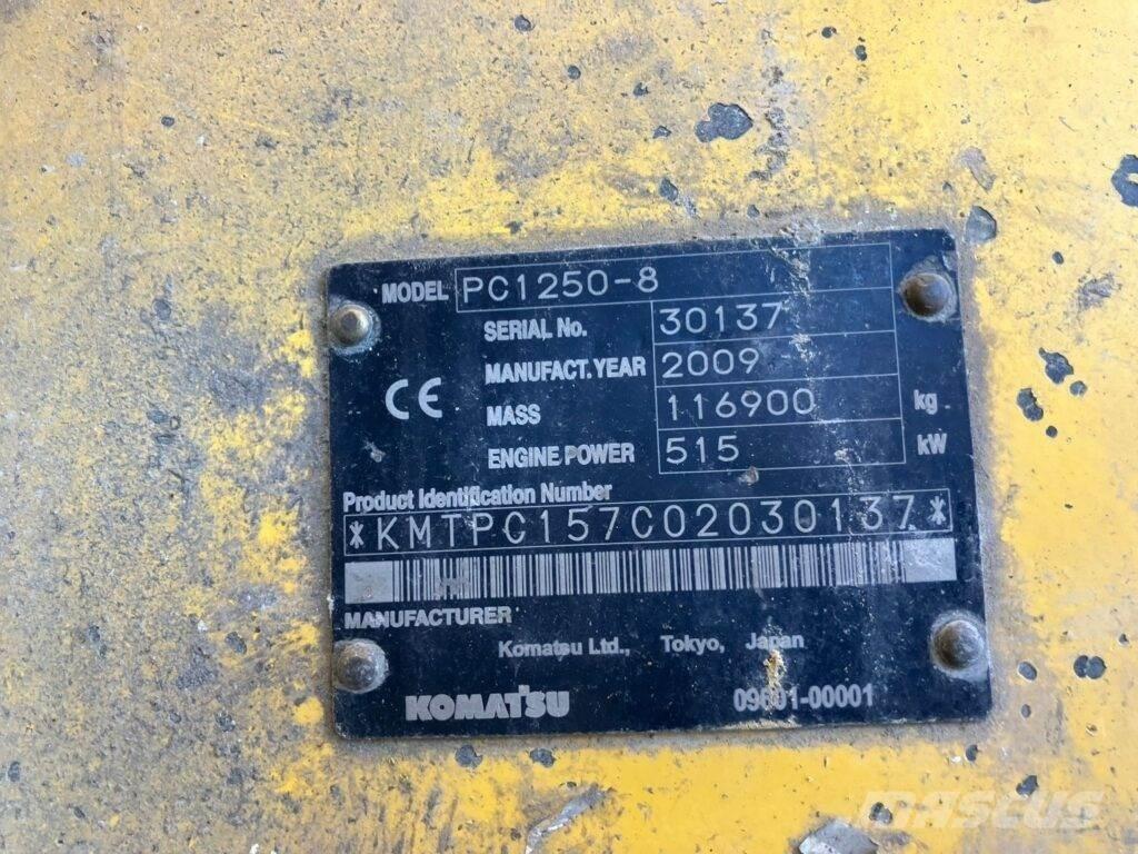 Komatsu PC1250-8 Bagri goseničarji
