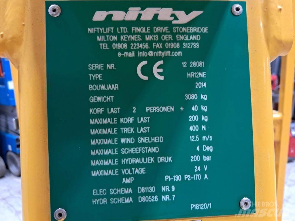 Niftylift HR12NE Zglobne dvižne ploščadi