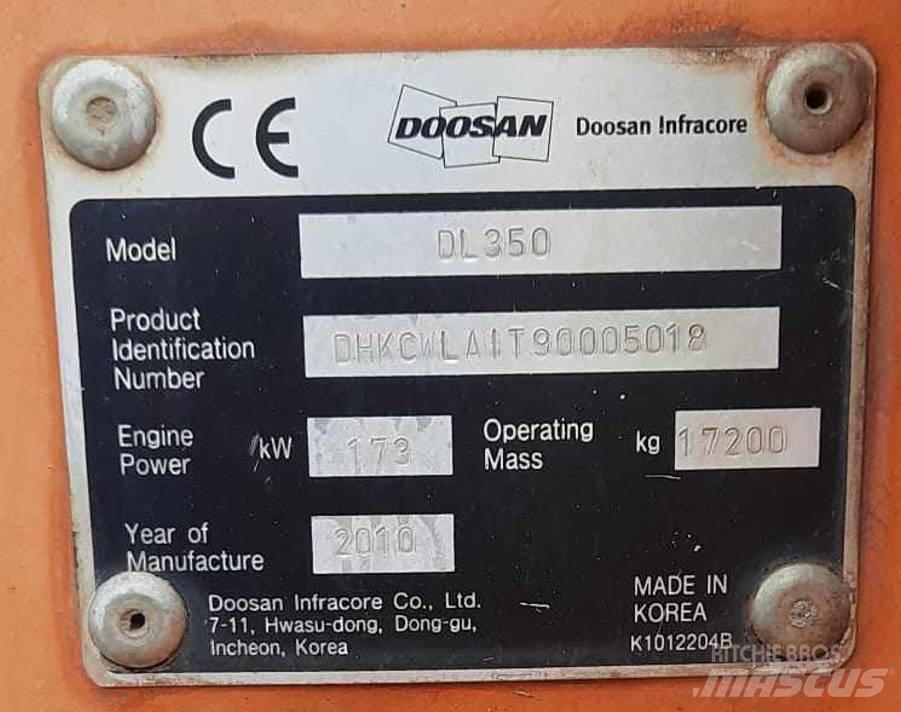 Doosan DL 350 Kolesni nakladalci