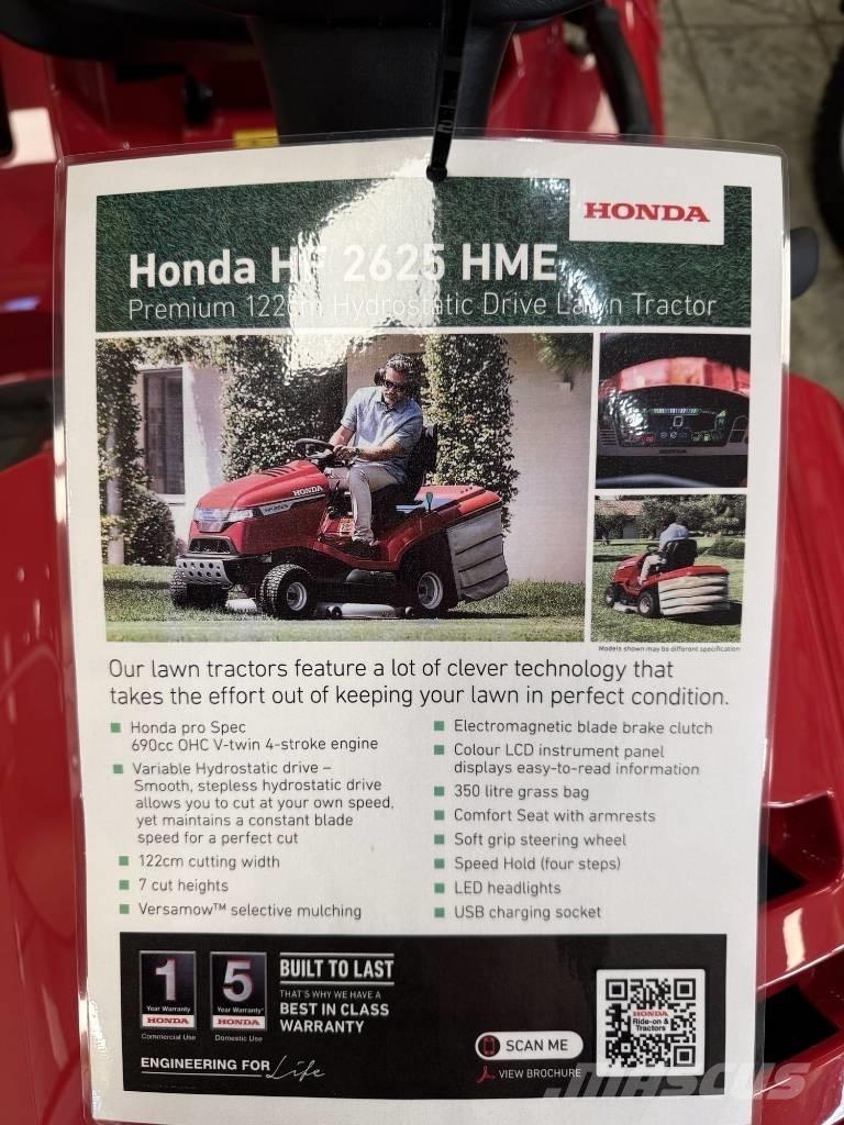 Honda HF2625 HME Vrtni traktor kosilnice