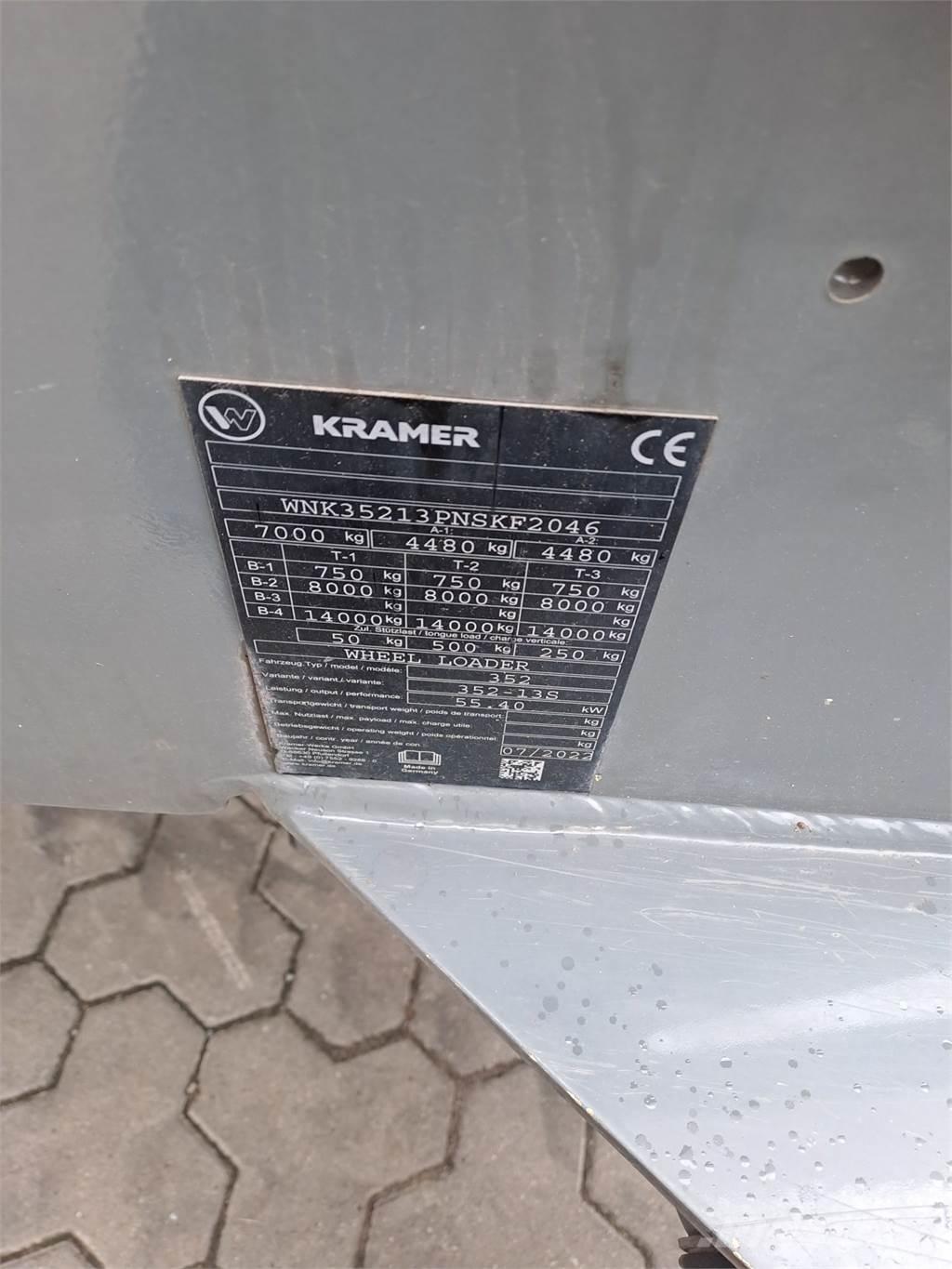 Kramer 8105 Kolesni nakladalci