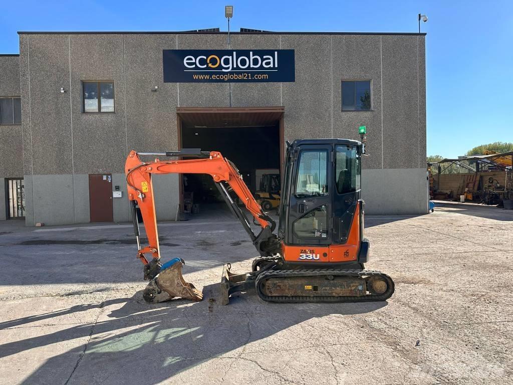 Hitachi ZX 33 U-6 Mini bagri <7t