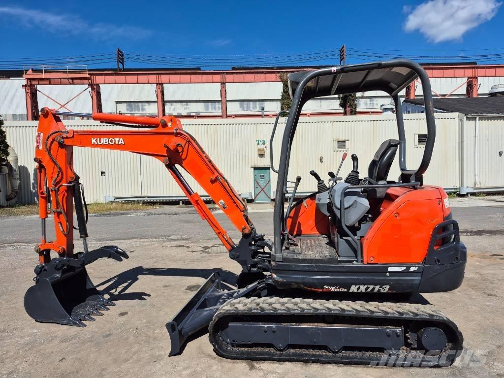 Kubota KX 71-3 Mini bagri <7t
