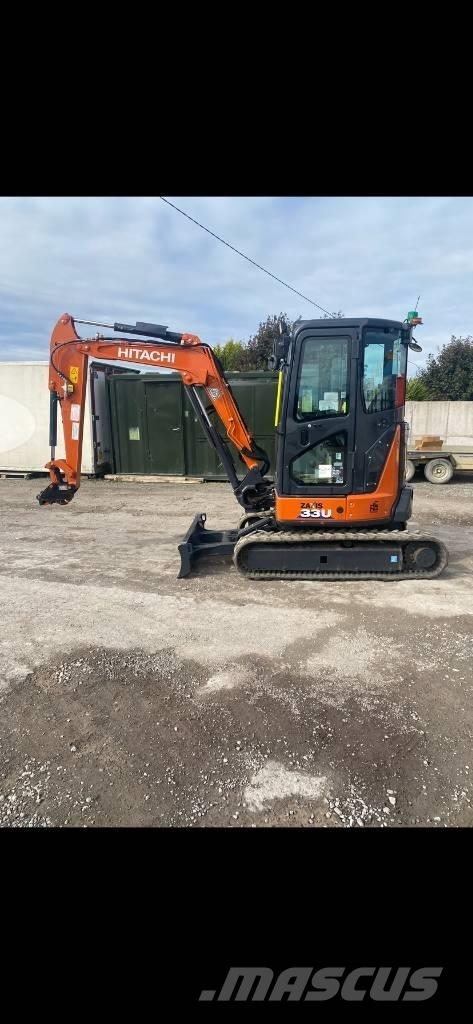  2022 Hitachi 33U-6 Mini bagri <7t
