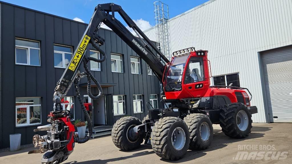 Komatsu 911 Harvesterji