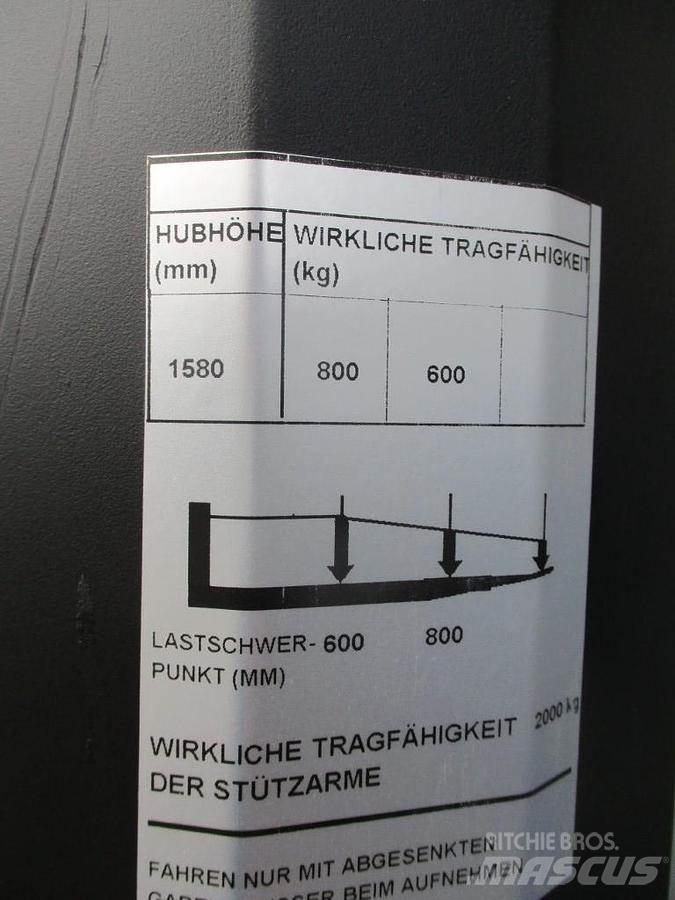 BT SWE 080L Ročni električni viličar