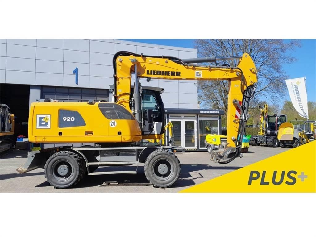 Liebherr A920 Bagri na kolesih
