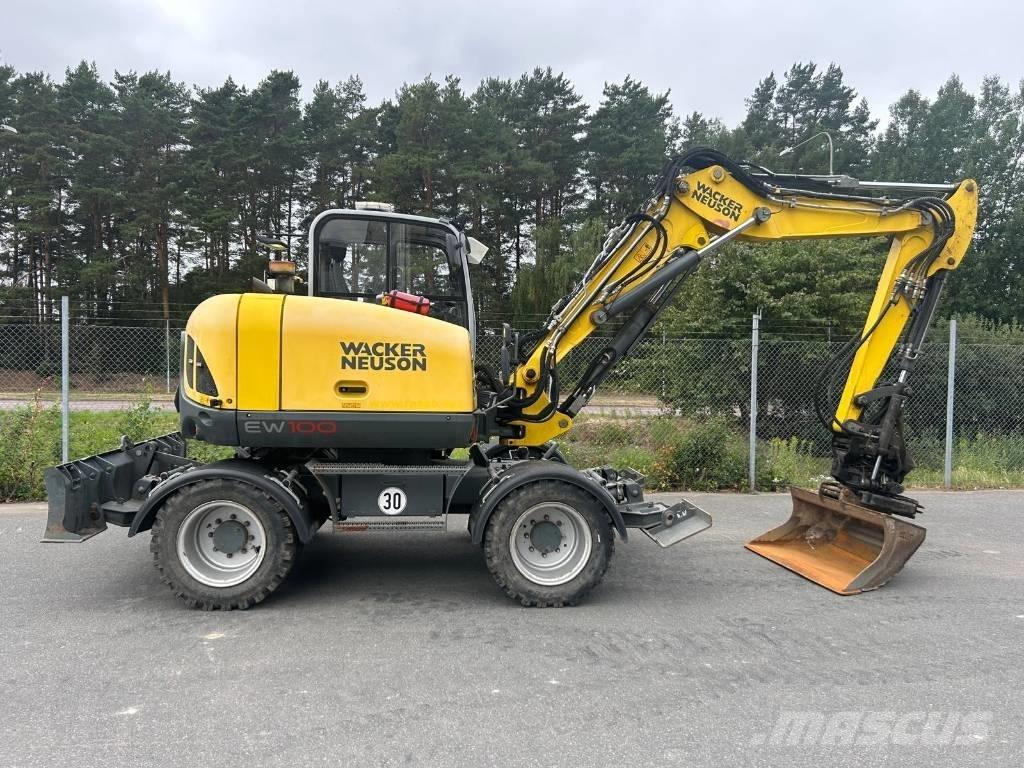Wacker Neuson EW100 Bagri na kolesih