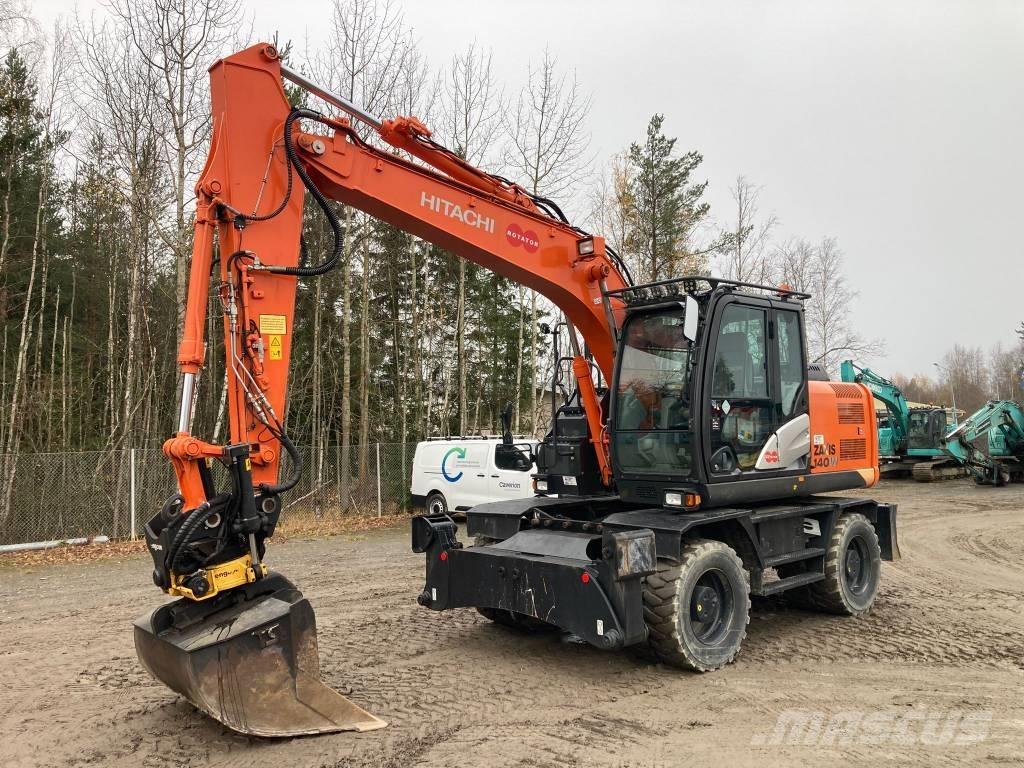 Hitachi ZX 140 W-5B Bagri na kolesih