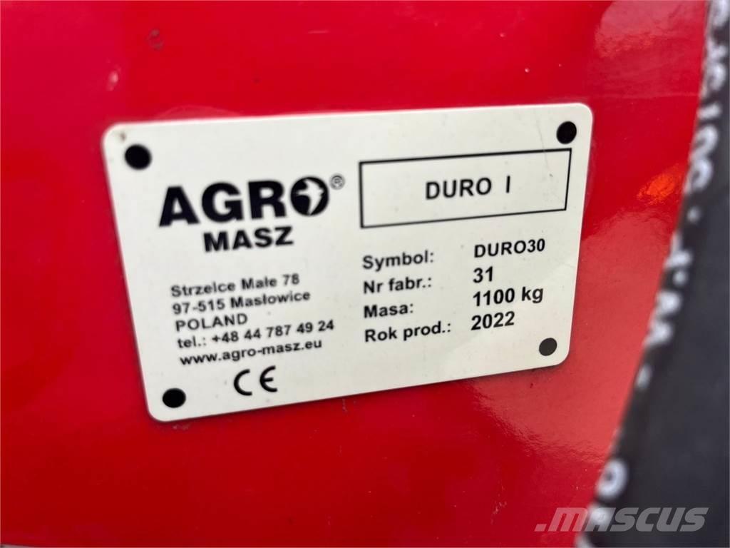 Agro-Masz Duro 30 Ostali priključki in naprave za pripravo tal