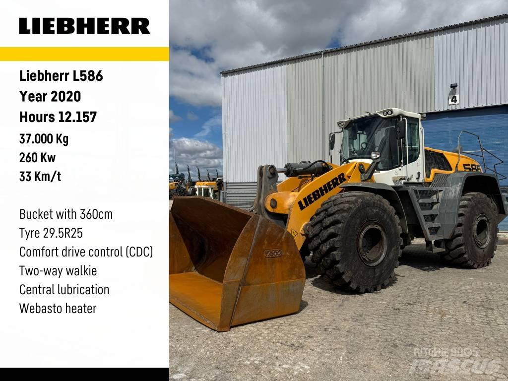 Liebherr L586 Kolesni nakladalci