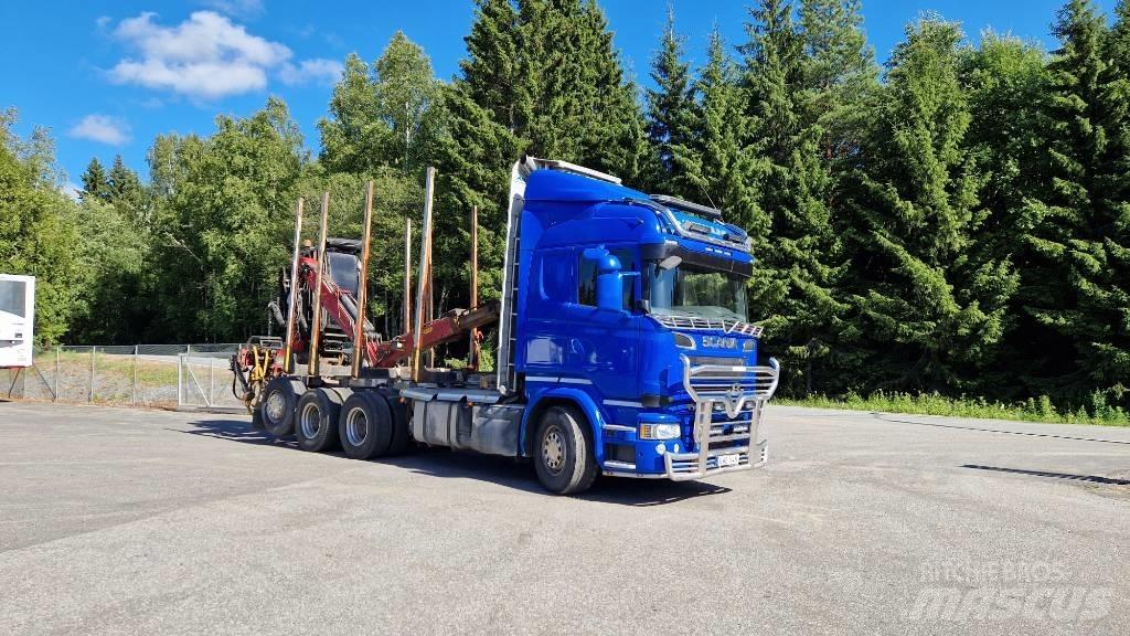 Scania R730 8x4*4 Tovornjaki za hlode