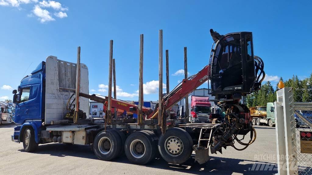 Scania R730 8x4*4 Tovornjaki za hlode