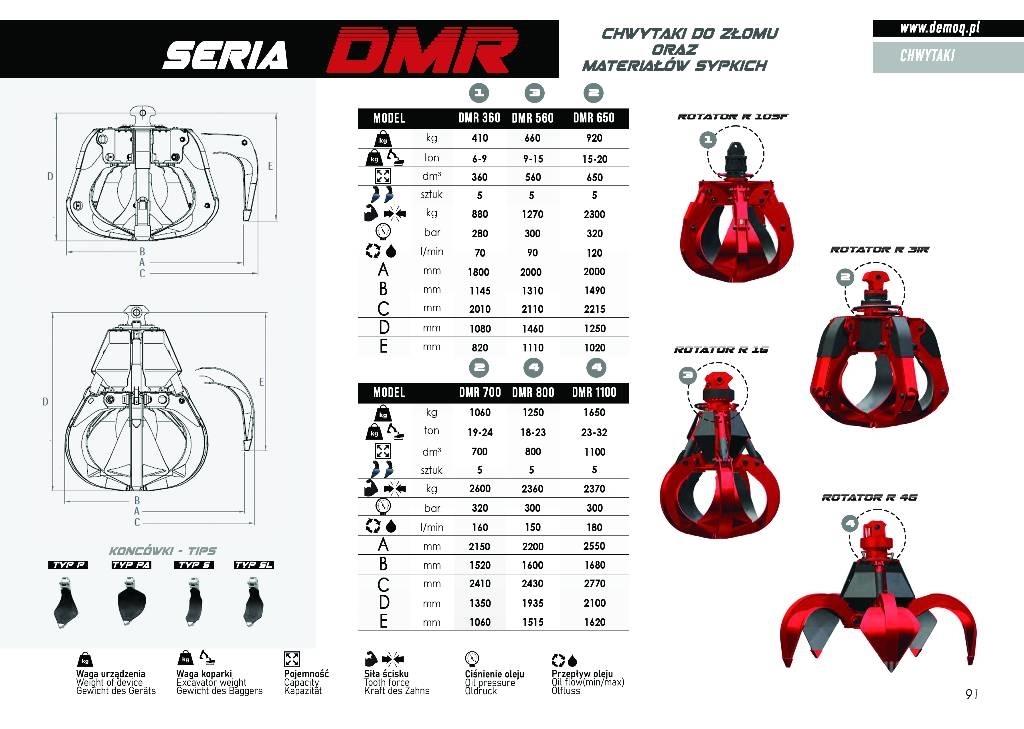  DEMOQ DMR700 Grabeži