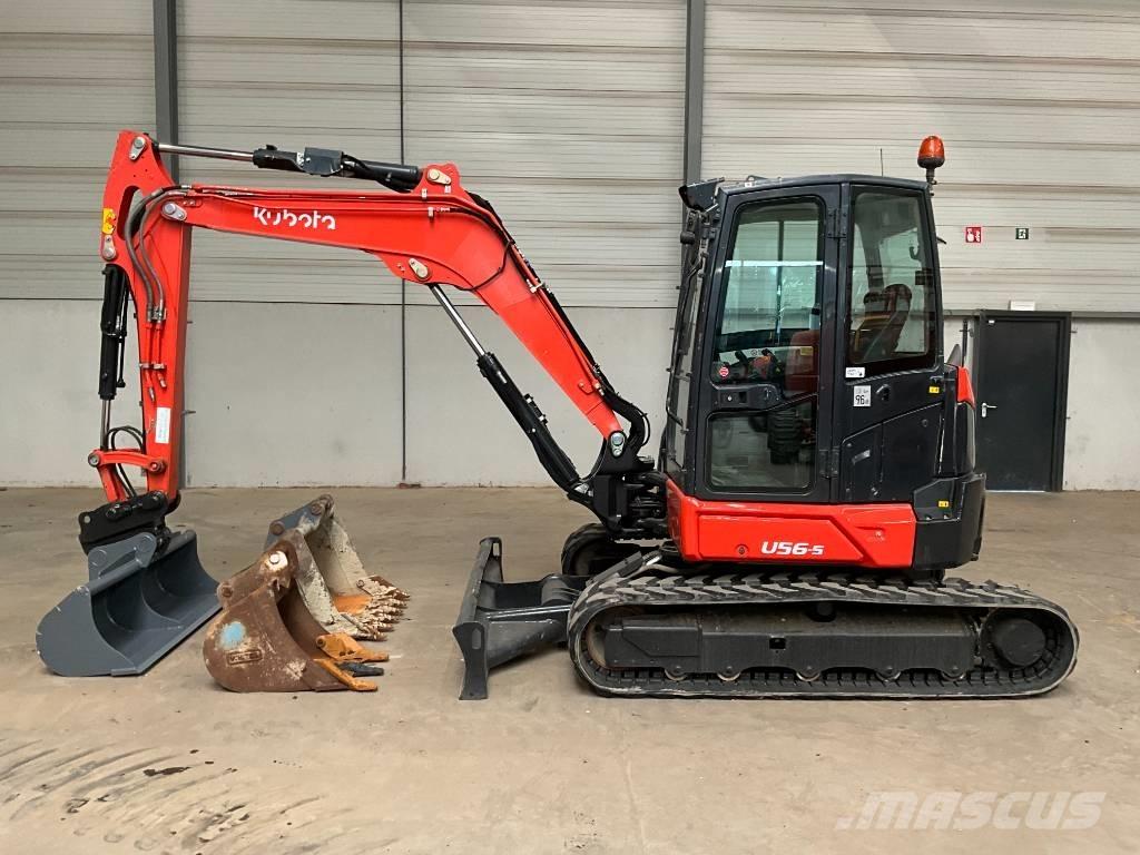 Kubota U 56-5 Mini bagri <7t
