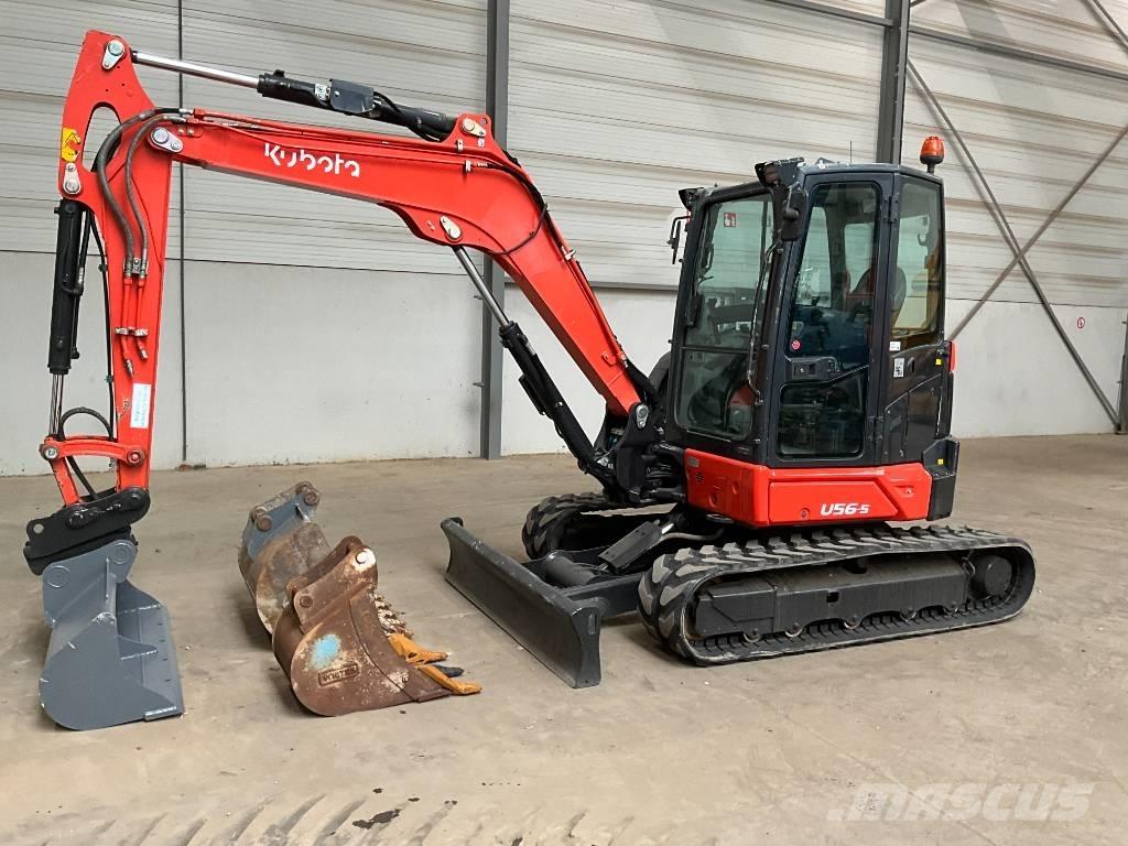 Kubota U 56-5 Mini bagri <7t