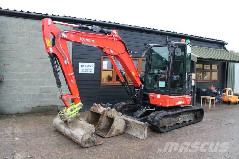 Kubota U 56-5 Mini bagri <7t
